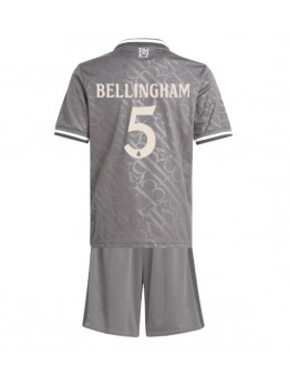 Real Madrid Jude Bellingham #5 Replika Tredje Kläder Barn 2024-25 Kortärmad (+ byxor)